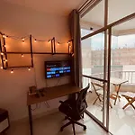 Pe Na Areia! Apart Hotel Com Vista Para O Mar E Lazer Completo! Front Beach Apartment With Ocean View And Amenities!